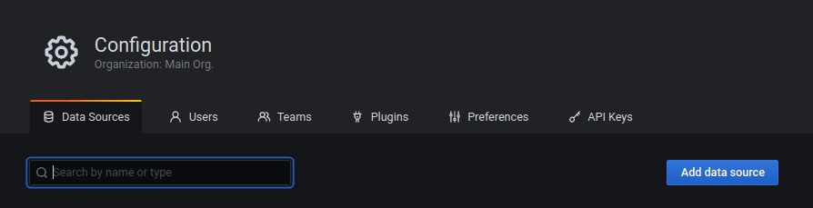 添加數據源按鈕