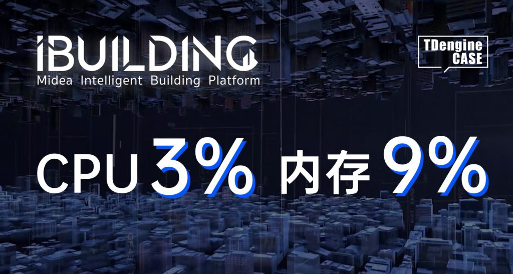 邊緣盒子+時序數據庫,美的數字化平臺 iBUILDING 背后的技術選型 - TDengine Database 時序數據庫 TDengine Database
