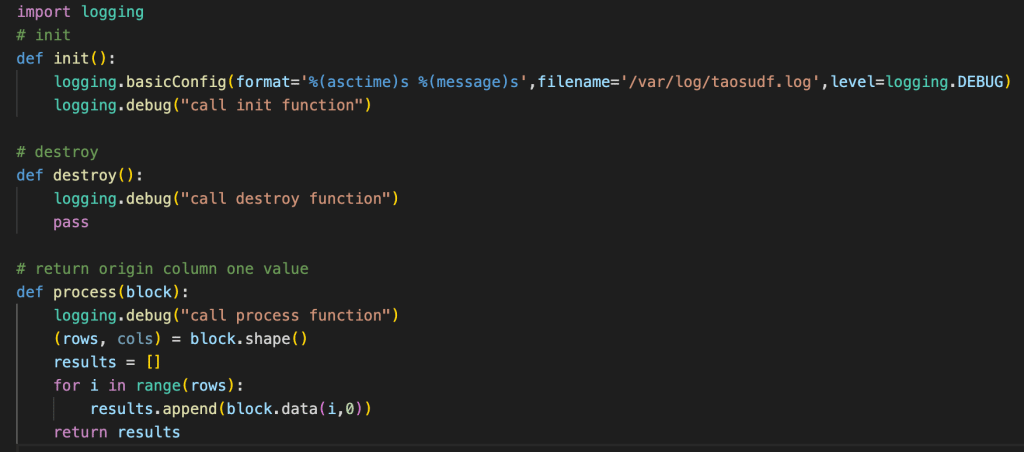 從新手到專家:UDF for Python 使用全指南 - TDengine Database 時序數據庫 從新手到專家:UDF for Python 使用全指南 - TDengine Database 時序數據庫