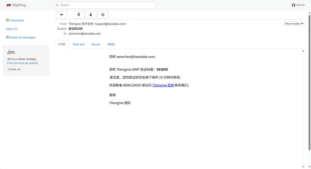 內網搭建郵件服務,打通 IDMP 通知途徑 - TDengine Database 時序數據庫 內網搭建郵件服務,打通 IDMP 通知途徑 - TDengine Database 時序數據庫